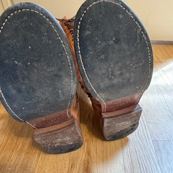Bed Stu Brown Lace Up Boots - Picture 7 of 8